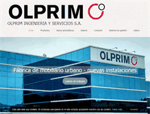 Tablet Screenshot of olprim.com